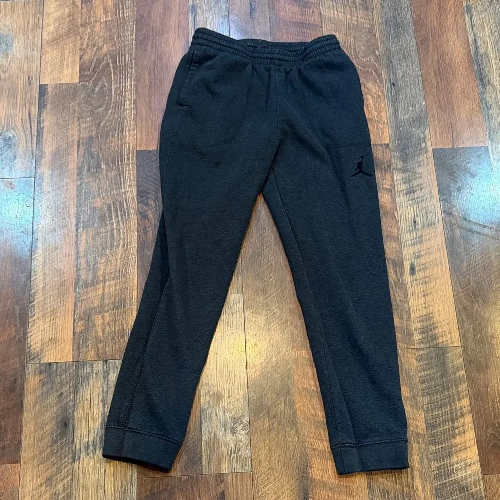 Kids Black Jogger Pants 12/13 (5050)